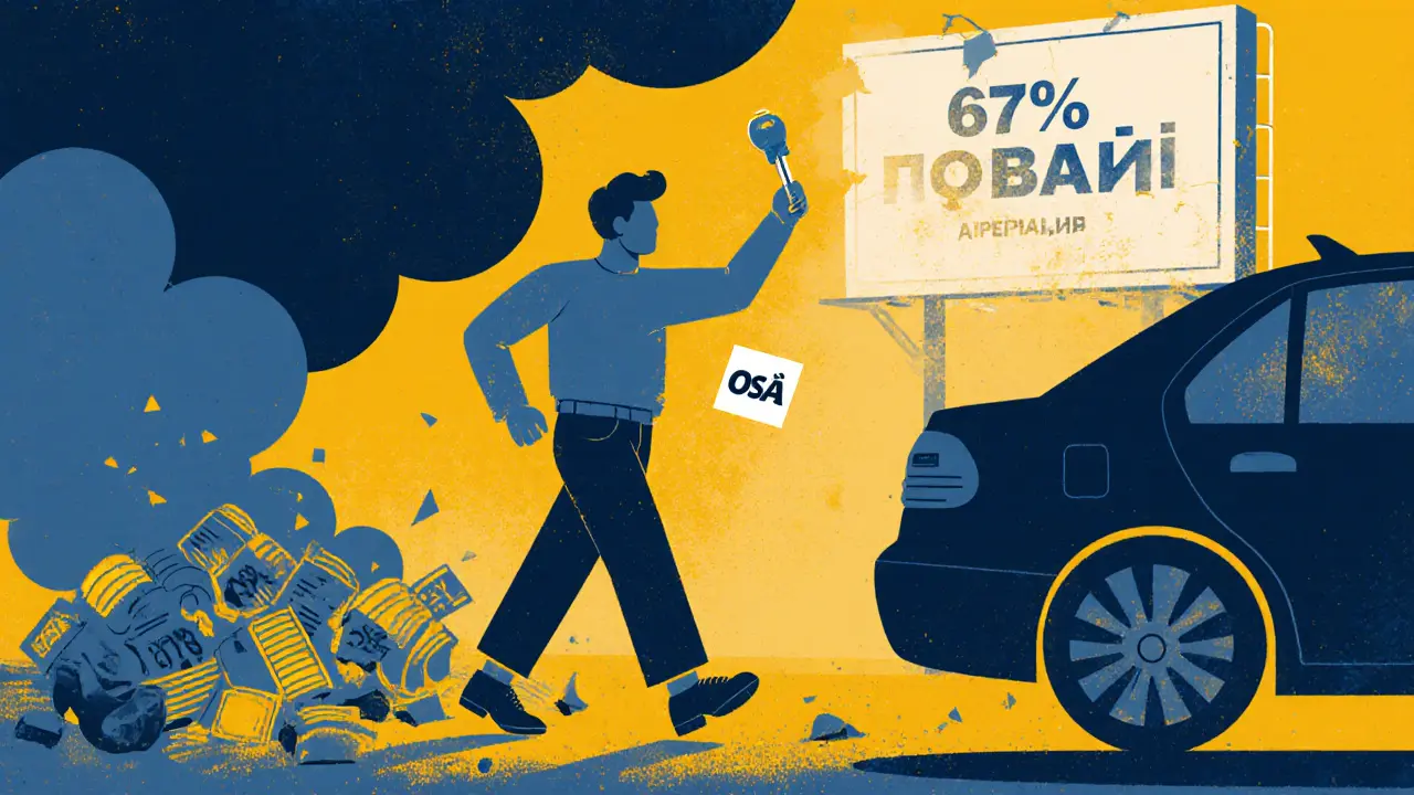 Покупатель уходит с автомобилем и только ОСАГО, а навязанные услуги разваливаются в пыль.