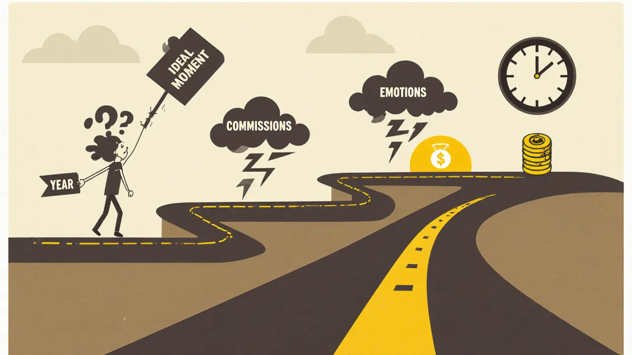 Путь инвестора: от поиска идеального момента к стабильному росту через 5 лет.