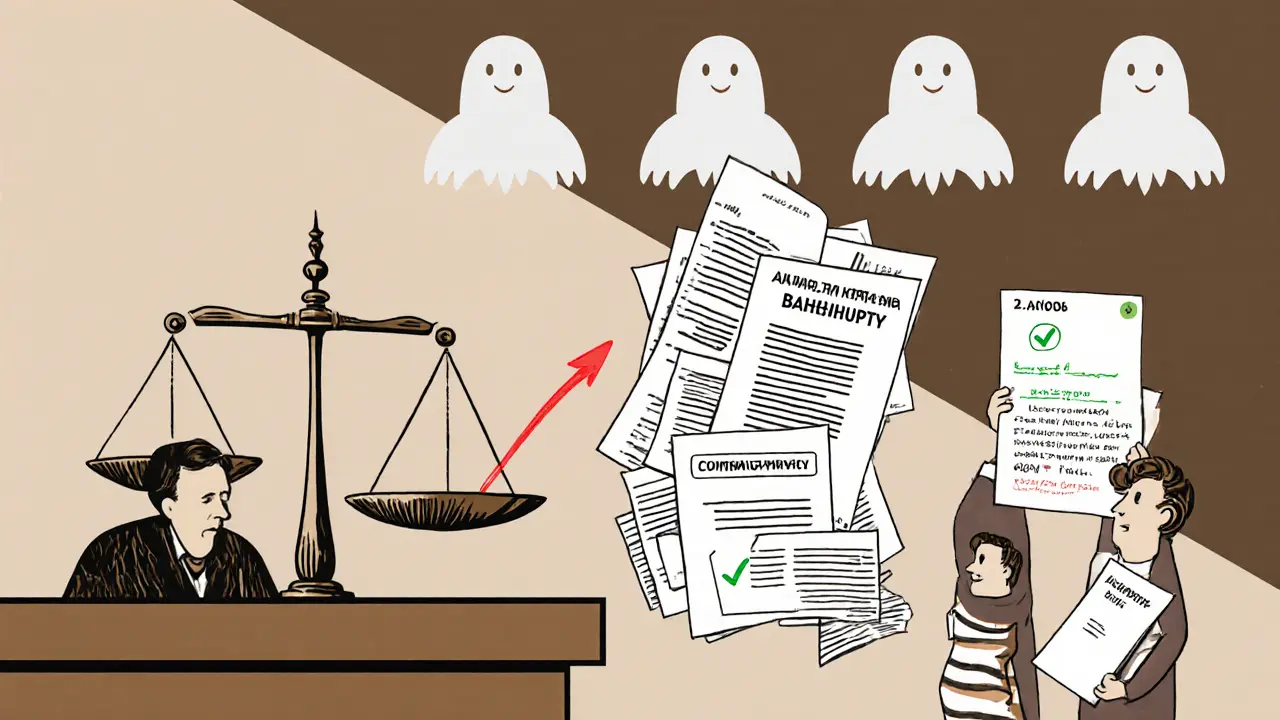 Судья выносит решение: ошибка в договоре не спасает от долга, а банкротство — единственный выход.