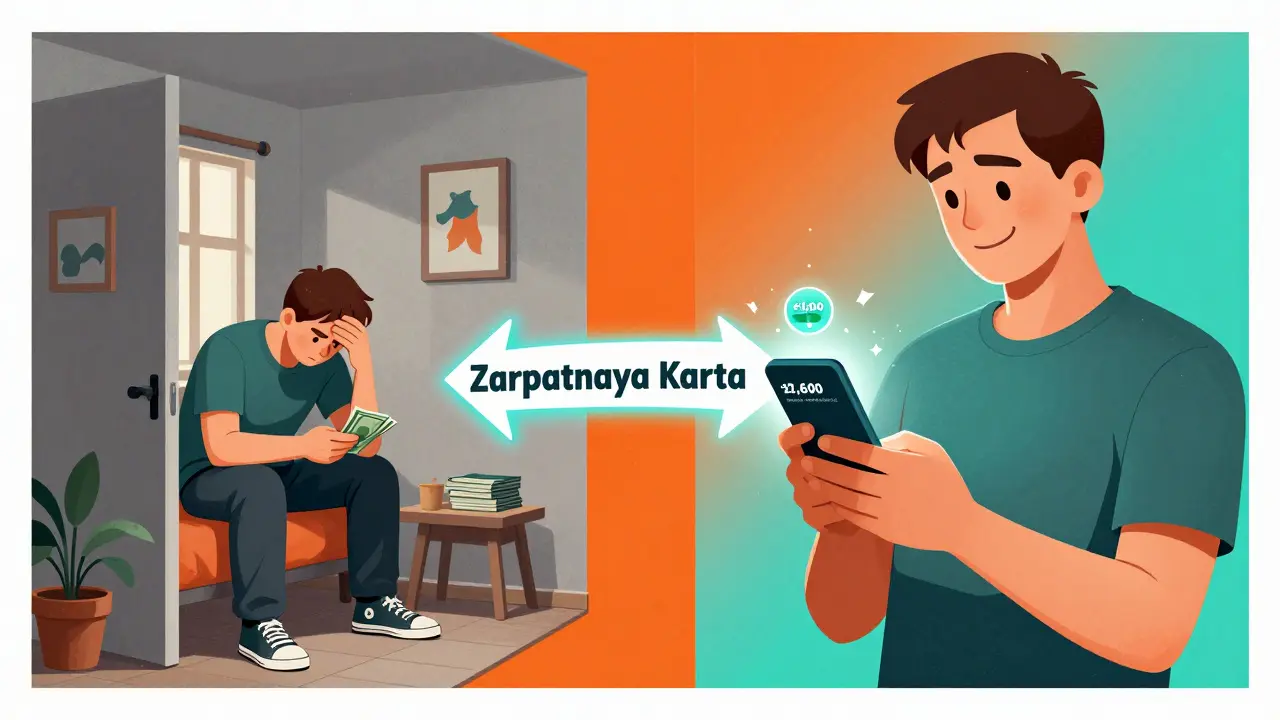 Два мира: один — с деньгами, другой — с приложением и +21 600₽ в год. Мост между ними — зарплатная карта.