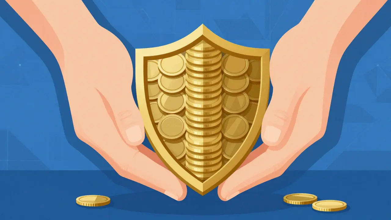 Монеты формируют защитный щит финансовой подушки