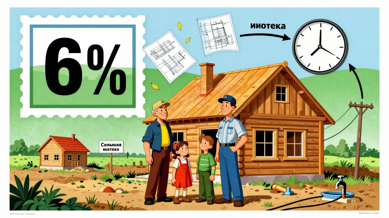 Ипотека на загородный дом и участок в 2026 году: ставки, риски и как не ошибиться