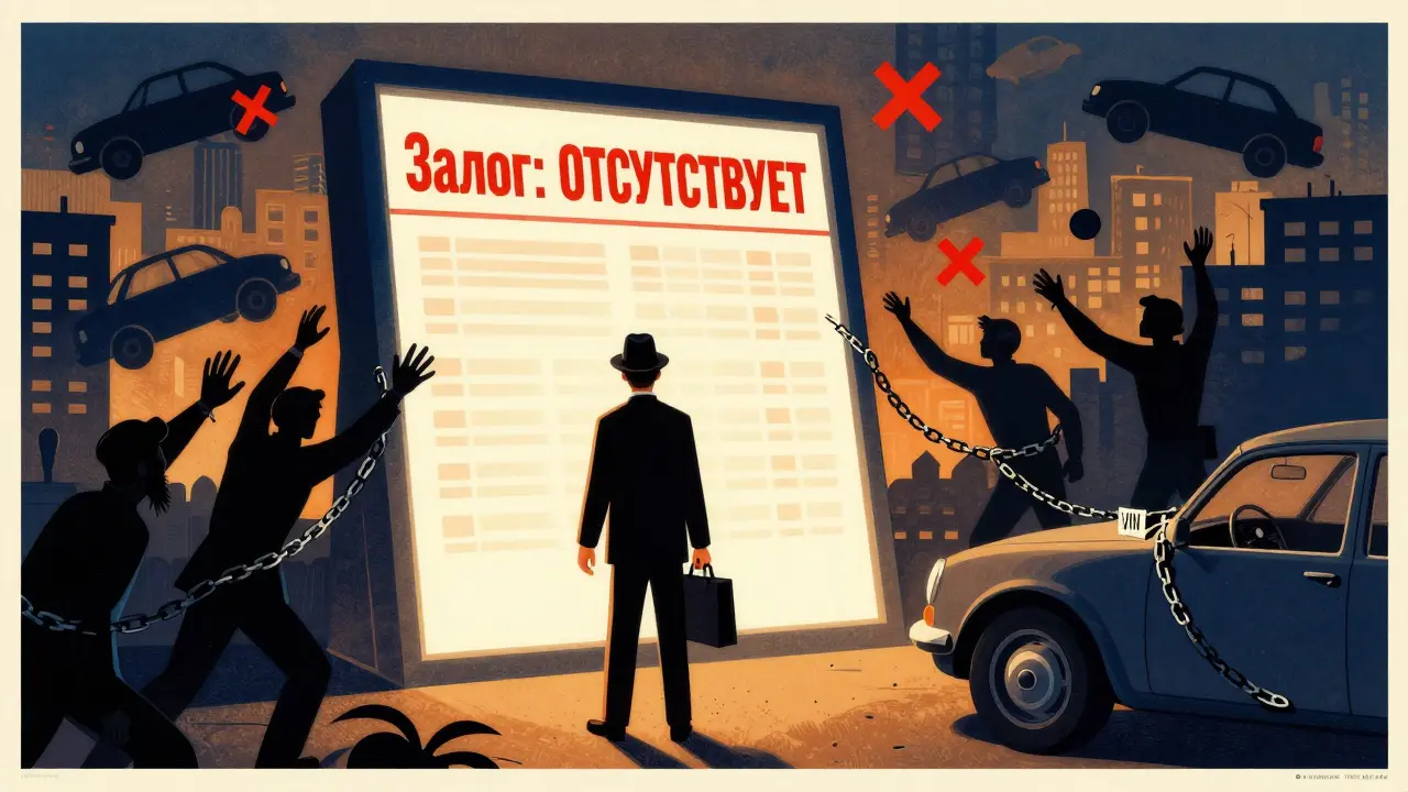 Как проверить залог в реестрах перед покупкой авто в кредит