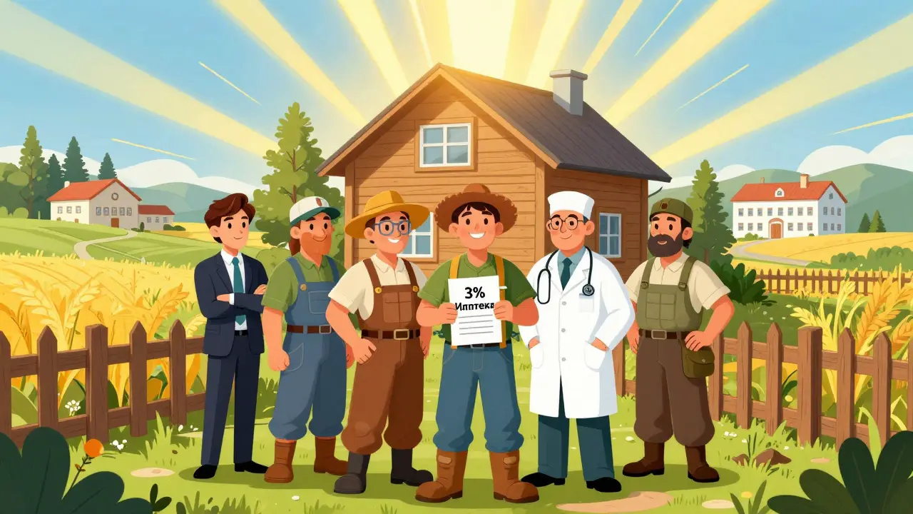 Сельская ипотека под 3% в 2026 году: кто может получить, условия и как оформить