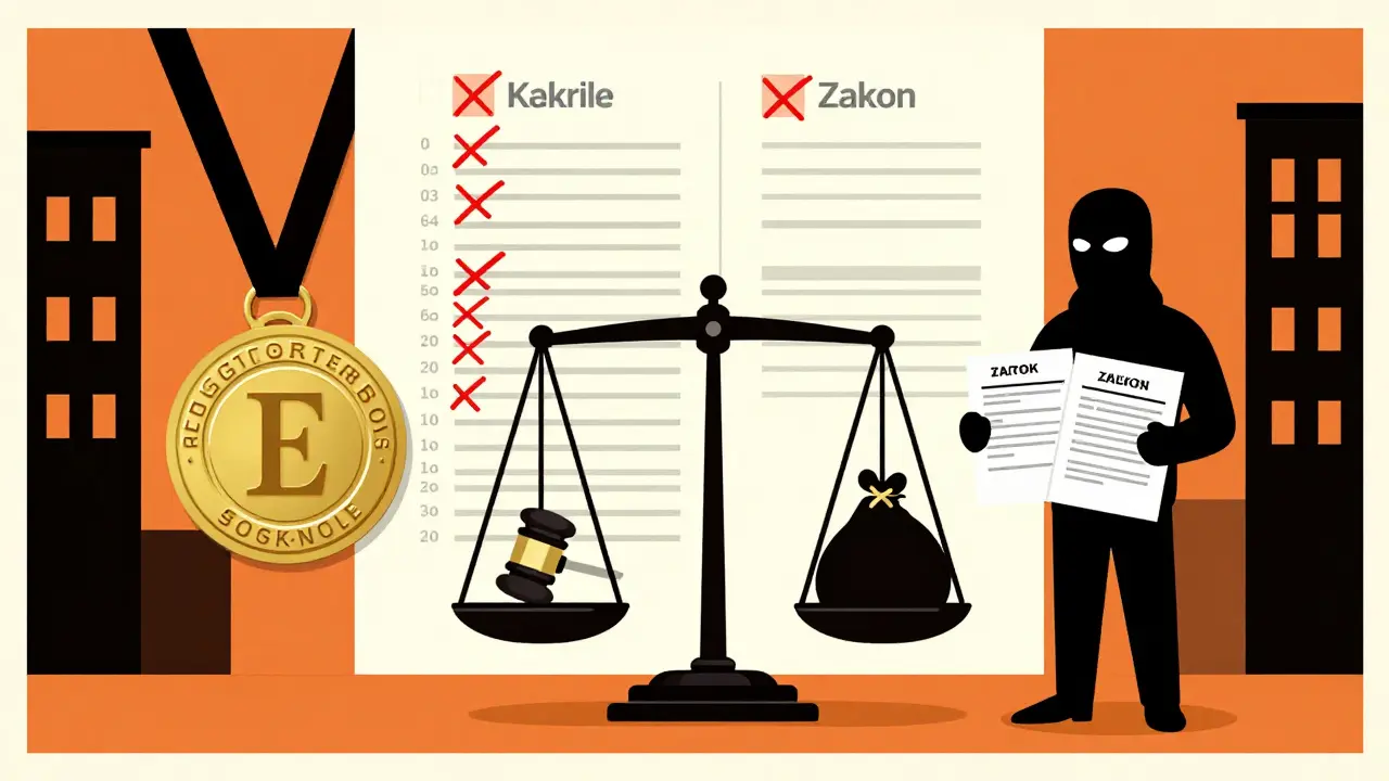 Сравнение легального коллектора с мошенником на юридической схеме