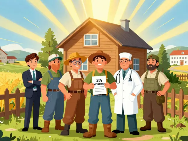 Сельская ипотека под 3% в 2026 году: кто может получить, условия и как оформить