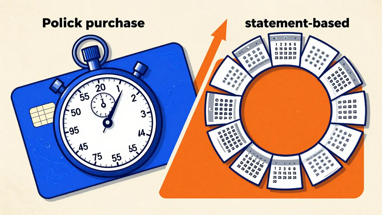 Абстрактное изображение секундомера и календаря, иллюстрирующее схемы расчета грейс-периода