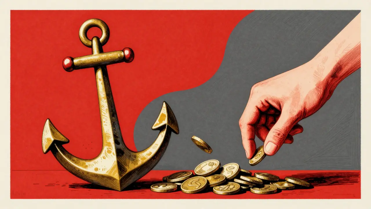 Концепция неснижаемого остатка на вкладе в стиле польского плаката