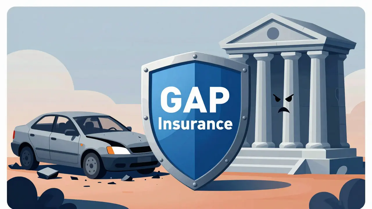 Щит GAP-страхования защищает от убытков при тотале авто